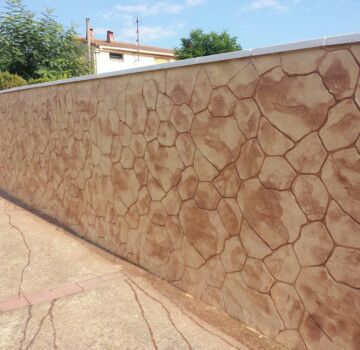 Beton amprentat 